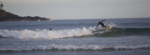 Surfer in Tofino